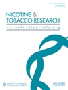 NICOTINE & TOBACCO RESEARCH封面